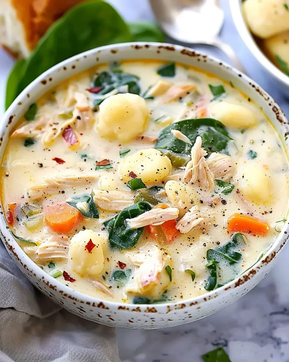 Instant Pot Creamy Chicken Gnocchi Soup: Cozy Comfort in Minutes