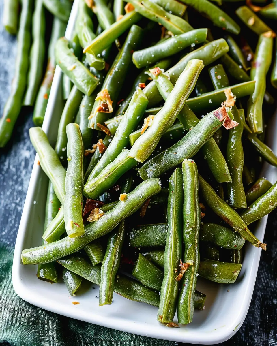 Crack Green Beans with Turkey Bacon: A Delicious Twist on Tradition