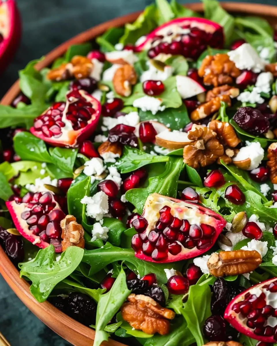 Best Christmas Salad with Pomegranate: A Festive Delight with Turkey Bacon