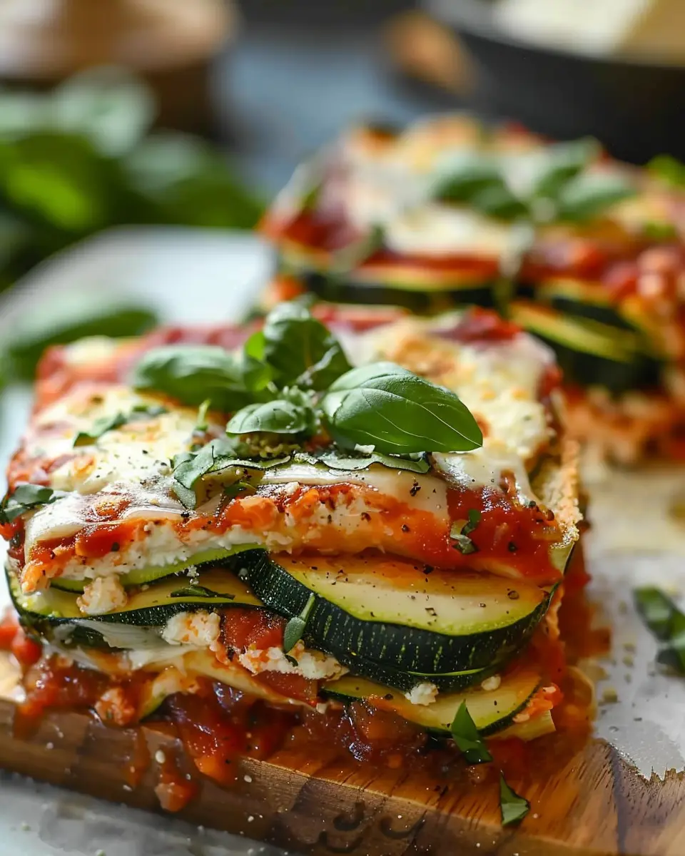Layered Zucchini Ricotta Melts: Easy and Delicious Marinara Delight